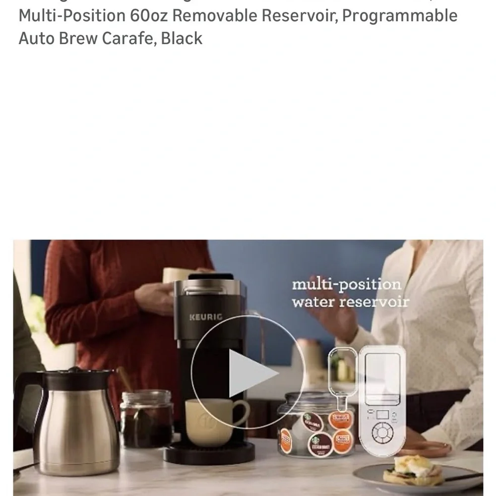 Keurig Black and Silver Coffee Maker - Picture 7 of 16